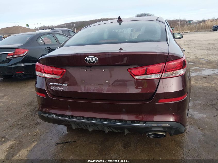 2019 Kia Optima Lx VIN: 5XXGT4L38KG354627 Lot: 43938859