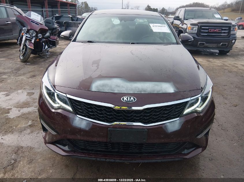 2019 Kia Optima Lx VIN: 5XXGT4L38KG354627 Lot: 43938859