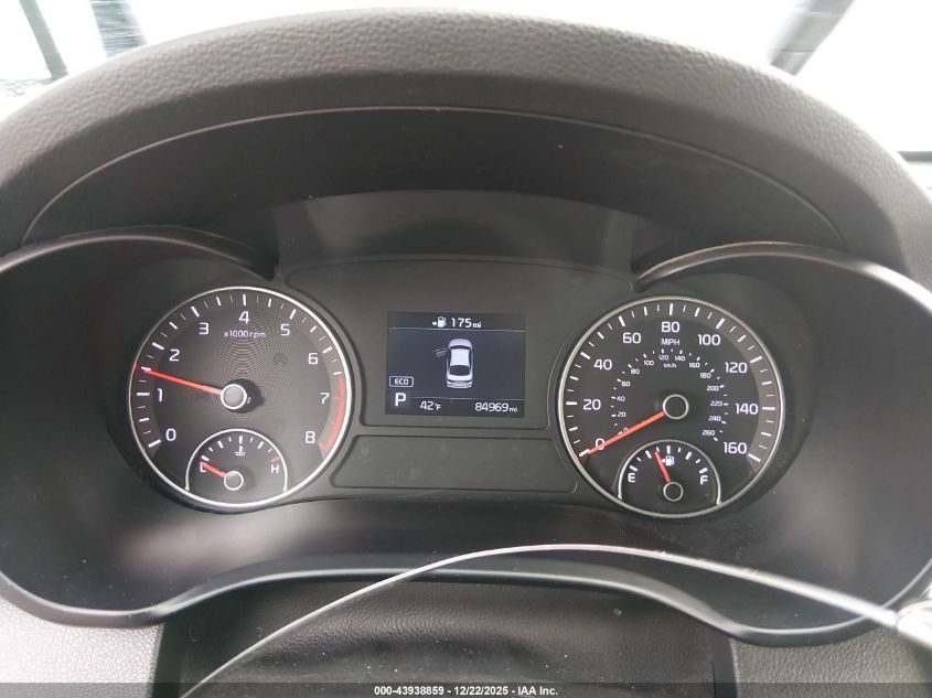 2019 Kia Optima Lx VIN: 5XXGT4L38KG354627 Lot: 43938859