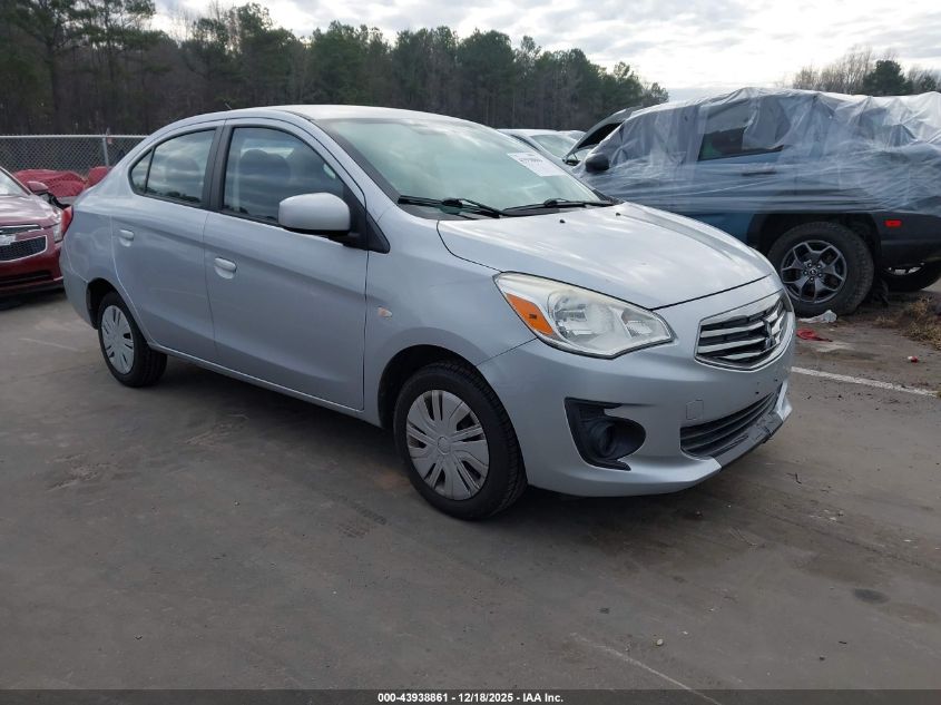 2017 Mitsubishi Mirage G4 Es VIN: ML32F3FJXHH000869 Lot: 43938861