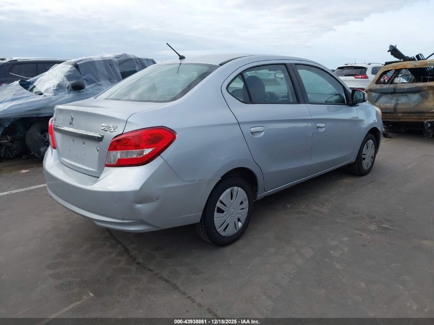 2017 Mitsubishi Mirage G4 Es VIN: ML32F3FJXHH000869 Lot: 43938861