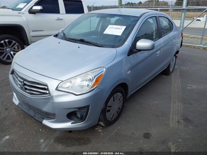 Vin: ml32f3fjxhh000869, lot: 44434492, mitsubishi mirage g4 es 20172