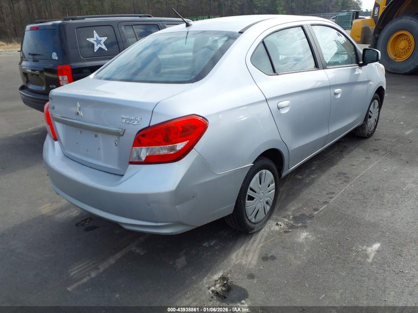 Vin: ml32f3fjxhh000869, lot: 44434492, mitsubishi mirage g4 es 20174