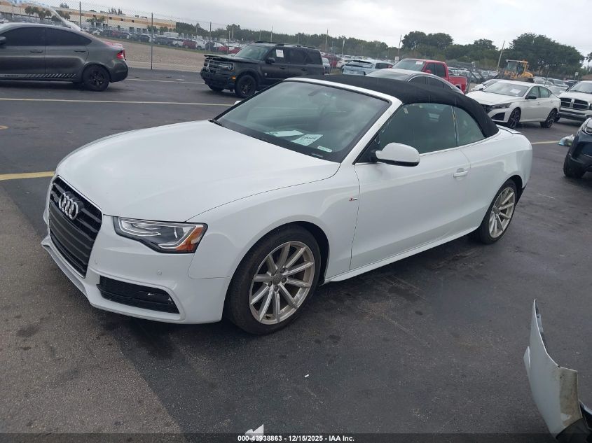 2015 Audi A5 2.0T Premium VIN: WAUMFAFH1FN000746 Lot: 43938863