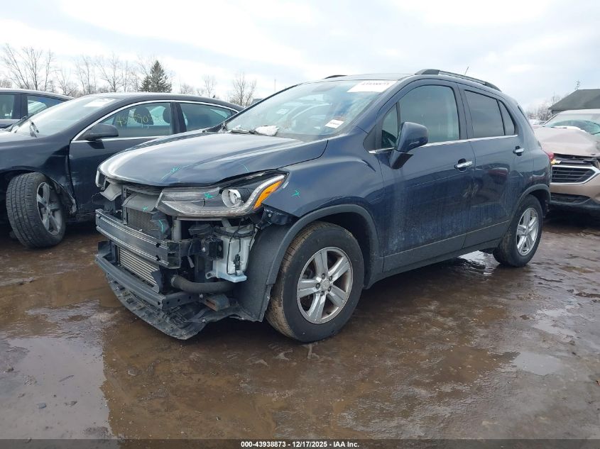 2018 Chevrolet Trax Lt VIN: 3GNCJLSB4JL278051 Lot: 43938873