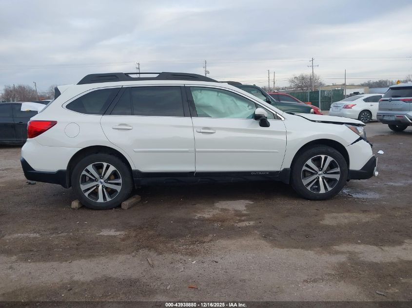 2018 Subaru Outback 2.5I Limited VIN: 4S4BSANC7J3219996 Lot: 43938880