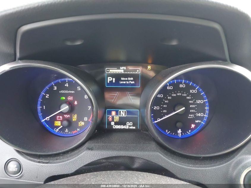 2018 Subaru Outback 2.5I Limited VIN: 4S4BSANC7J3219996 Lot: 43938880