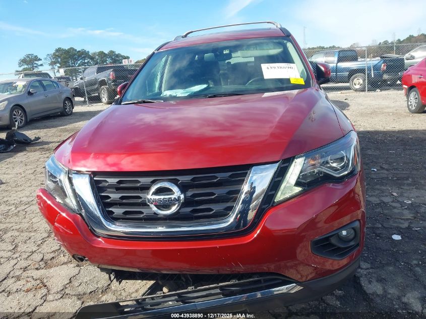2019 Nissan Pathfinder Platinum VIN: 5N1DR2MNXKC636110 Lot: 43938890