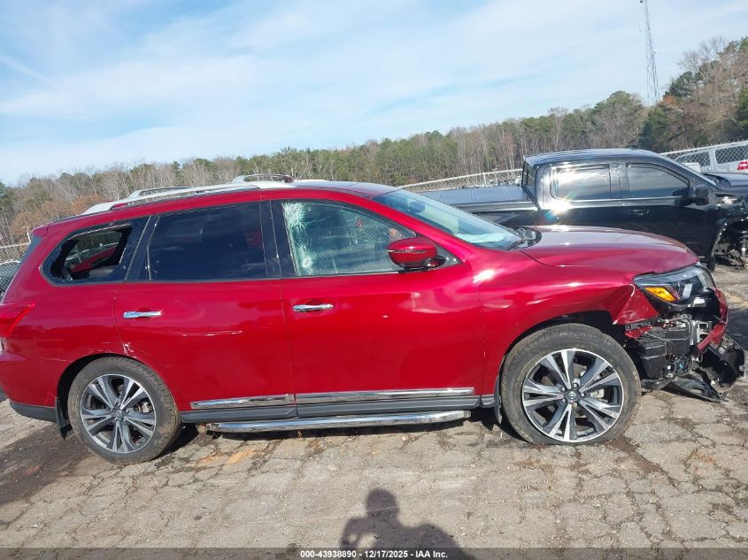 2019 Nissan Pathfinder Platinum VIN: 5N1DR2MNXKC636110 Lot: 43938890