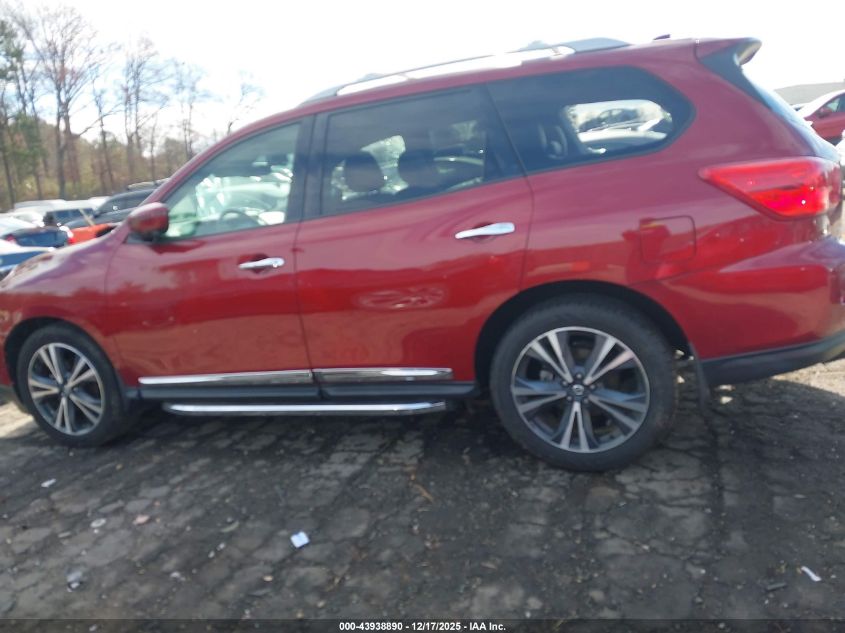 2019 Nissan Pathfinder Platinum VIN: 5N1DR2MNXKC636110 Lot: 43938890