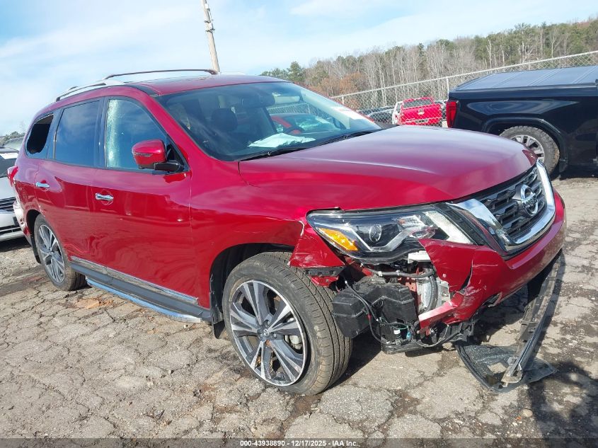 2019 Nissan Pathfinder Platinum VIN: 5N1DR2MNXKC636110 Lot: 43938890