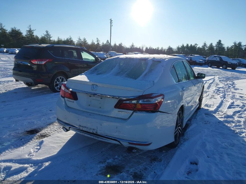 2017 Honda Accord Sport VIN: 1HGCR2F54HA169995 Lot: 43938891