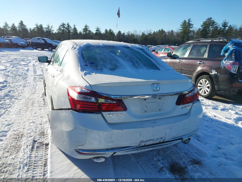 2017 Honda Accord Sport VIN: 1HGCR2F54HA169995 Lot: 43938891