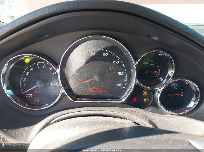 2009 Pontiac G6 Gxp VIN: 1G2ZM577094165682 Lot: 43938893