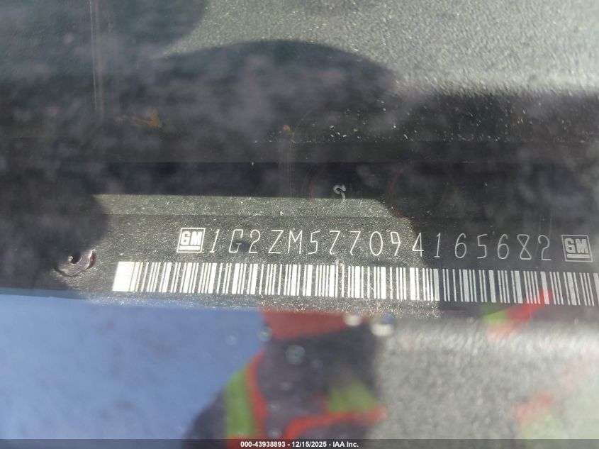 2009 Pontiac G6 Gxp VIN: 1G2ZM577094165682 Lot: 43938893