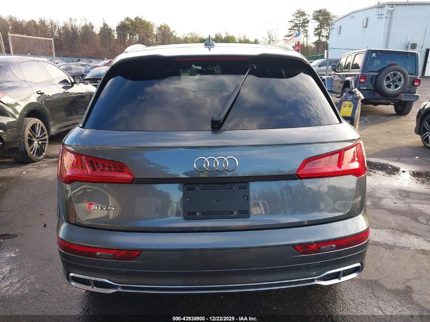 2018 Audi Sq5 3.0T Premium Plus VIN: WA1A4AFYXJ2232598 Lot: 43938900