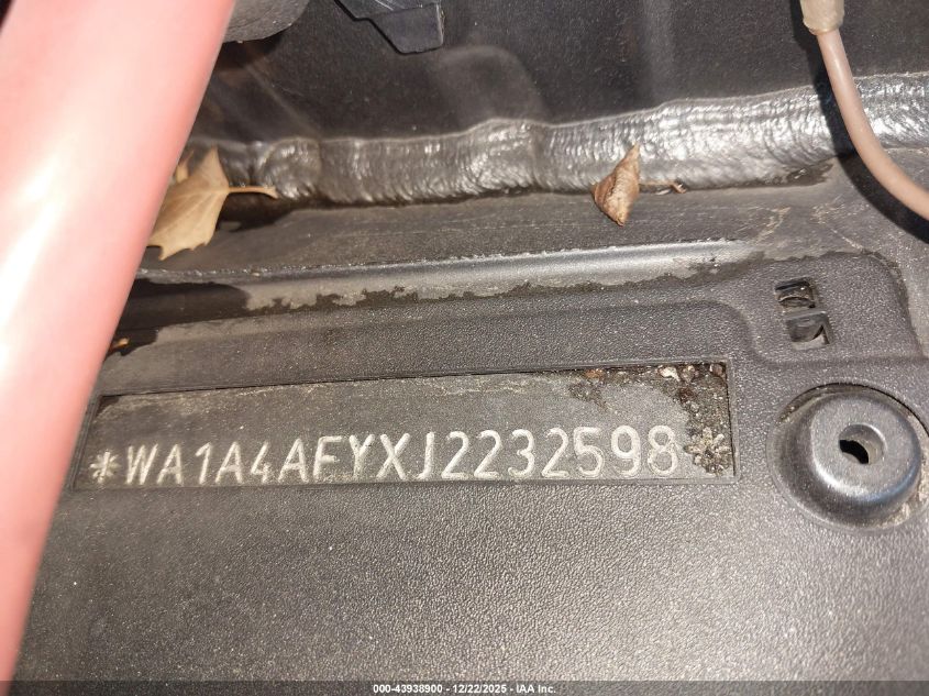 2018 Audi Sq5 3.0T Premium Plus VIN: WA1A4AFYXJ2232598 Lot: 43938900