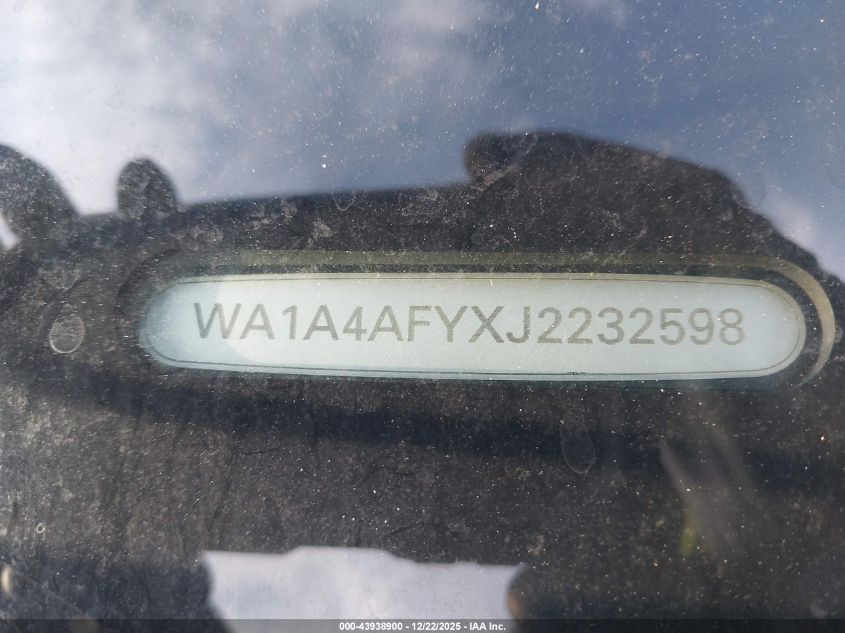 2018 Audi Sq5 3.0T Premium Plus VIN: WA1A4AFYXJ2232598 Lot: 43938900