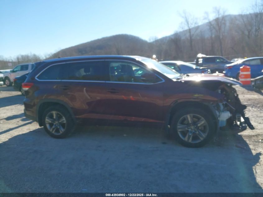 2019 Toyota Highlander Limited Platinum VIN: 5TDDZRFH5KS926144 Lot: 43938902