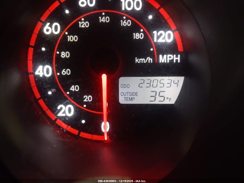 2007 Pontiac Vibe VIN: 5Y2SL65847Z426331 Lot: 43938903