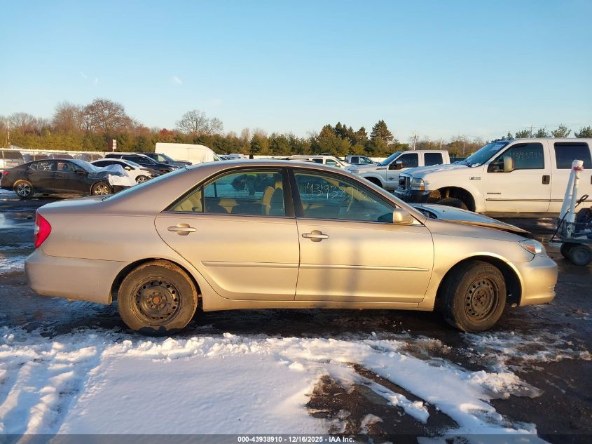 2003 Toyota Camry Le VIN: 4T1BE32K83U133477 Lot: 43938910