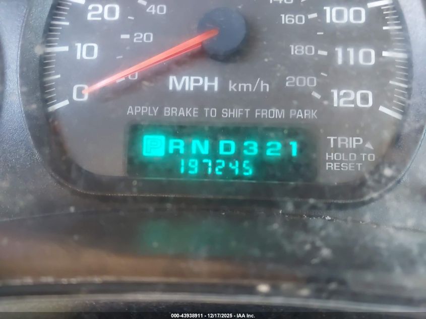 2003 Chevrolet Impala VIN: 2G1WF52E639122363 Lot: 43938911