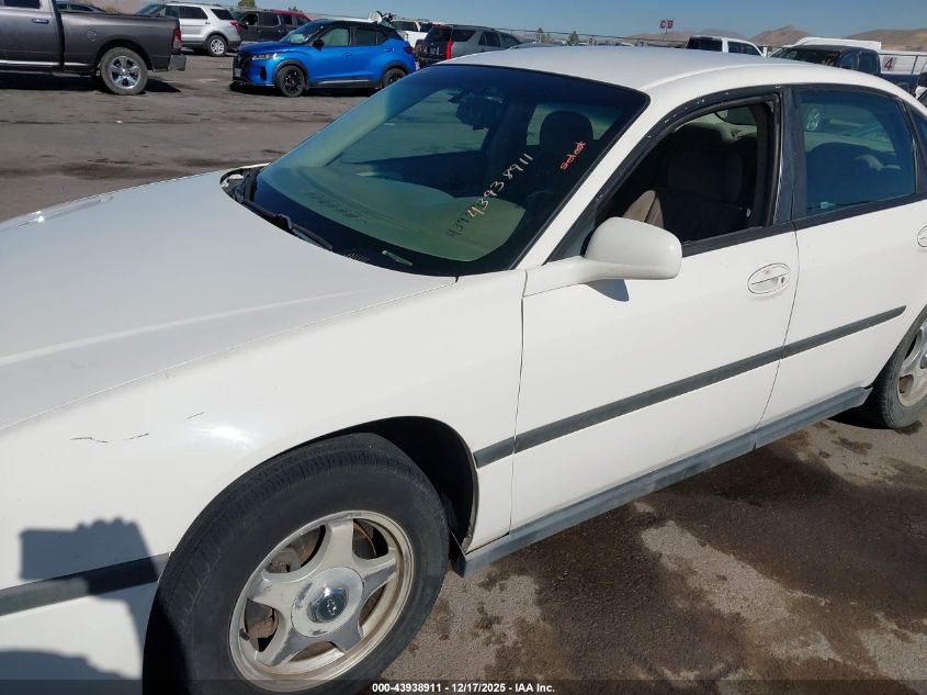 2003 Chevrolet Impala VIN: 2G1WF52E639122363 Lot: 43938911
