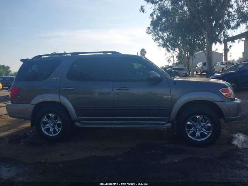 2003 Toyota Sequoia Sr5 V8 VIN: 5TDZT34A73S160901 Lot: 43938913