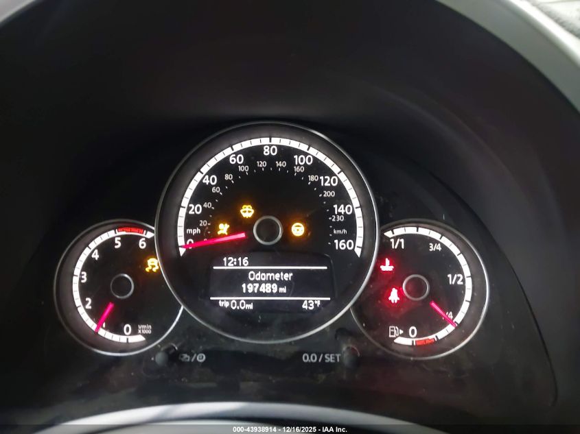 2014 Volkswagen Beetle 2.0L Tdi VIN: 3VWRL7AT4EM605513 Lot: 43938914