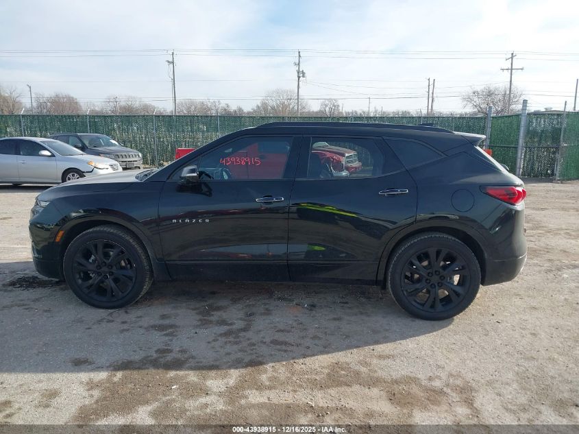 2021 Chevrolet Blazer Awd Premier VIN: 3GNKBLRS0MS548076 Lot: 43938915