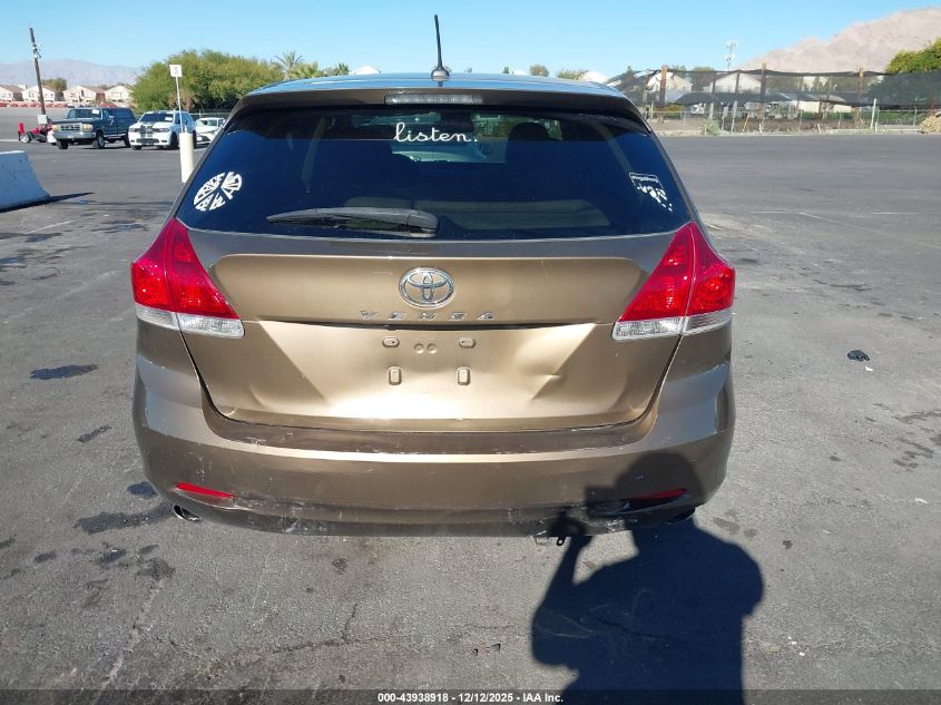 2012 Toyota Venza Le V6 VIN: 4T3BK3BBXCU064310 Lot: 43938918