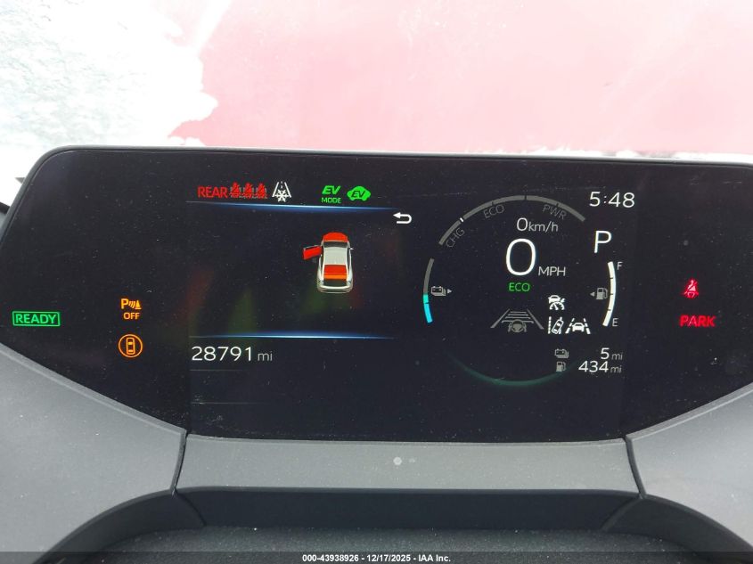 2024 Toyota Prius Prime Xse VIN: JTDACACU2R3021492 Lot: 43938926