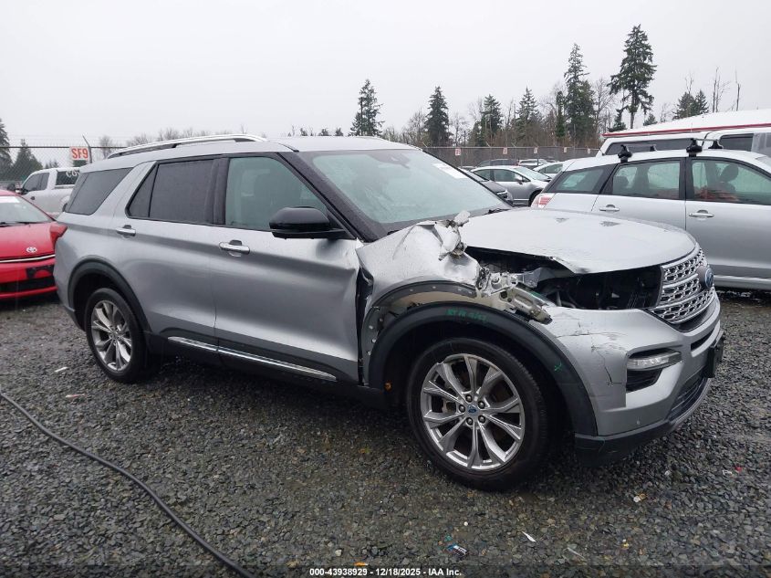 2021 Ford Explorer Limited VIN: 1FMSK8FH5MGB52671 Lot: 43938929