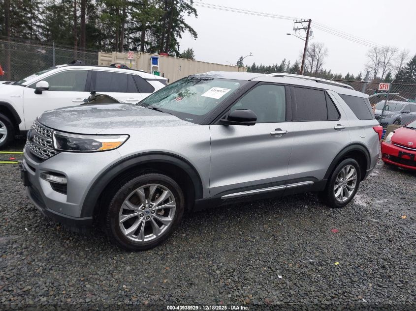 2021 Ford Explorer Limited VIN: 1FMSK8FH5MGB52671 Lot: 43938929