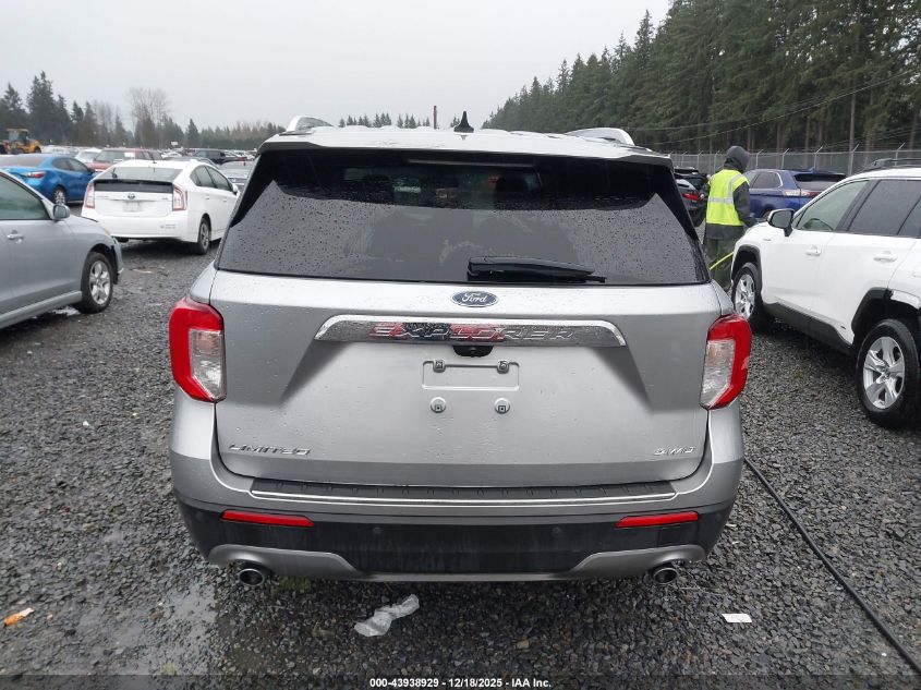 2021 Ford Explorer Limited VIN: 1FMSK8FH5MGB52671 Lot: 43938929