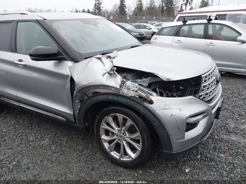 2021 Ford Explorer Limited VIN: 1FMSK8FH5MGB52671 Lot: 43938929