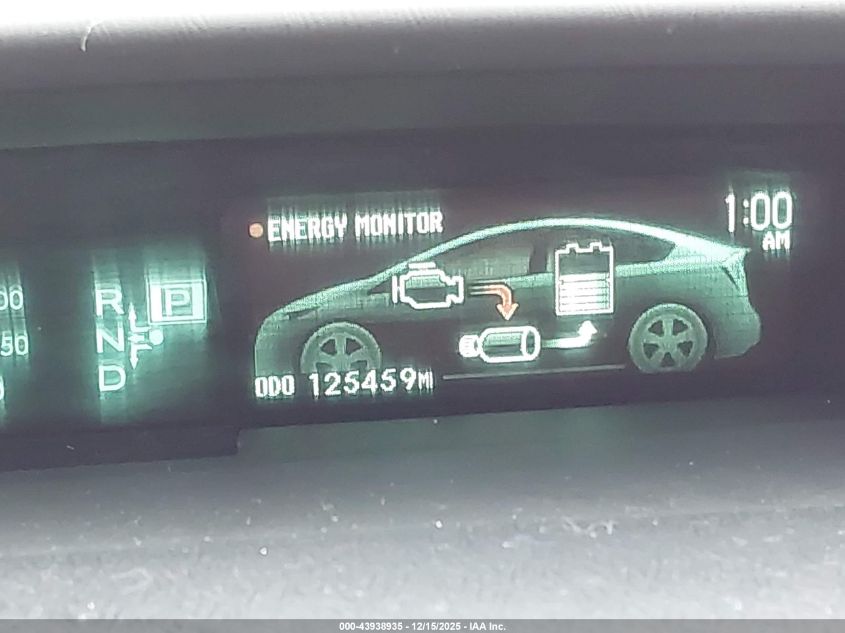 2013 Toyota Prius Two VIN: JTDKN3DUXD1674181 Lot: 43938935