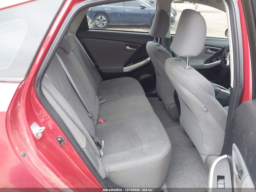 2013 Toyota Prius Two VIN: JTDKN3DUXD1674181 Lot: 43938935