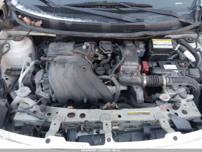 2014 Nissan Versa 1.6 S+ VIN: 3N1CN7AP2EL815221 Lot: 43938937