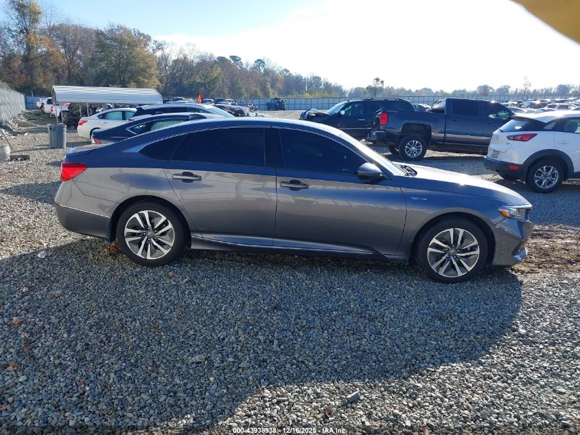 2021 Honda Accord Hybrid Ex-L VIN: 1HGCV3F52MA016074 Lot: 43938938
