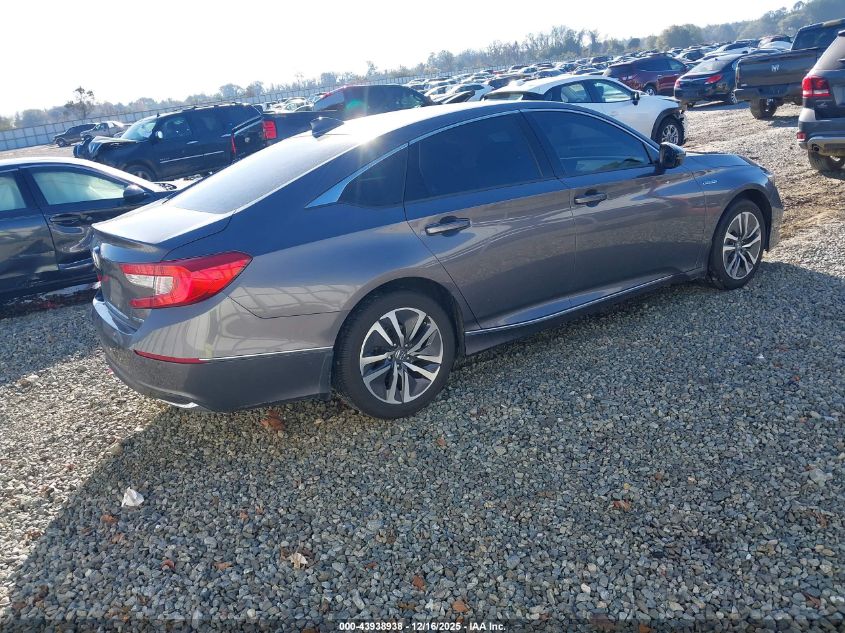 2021 Honda Accord Hybrid Ex-L VIN: 1HGCV3F52MA016074 Lot: 43938938