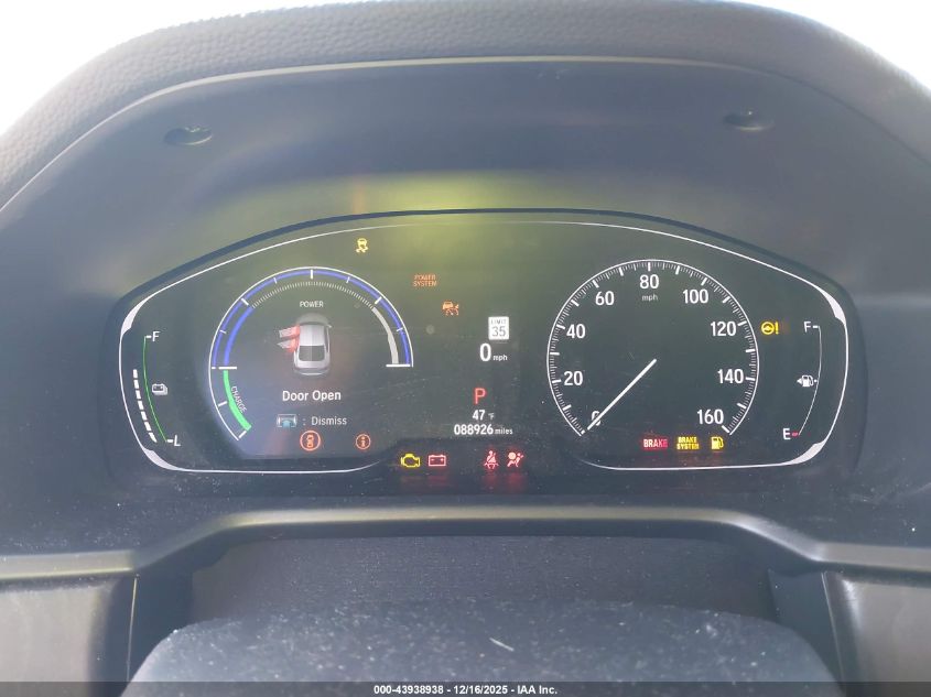 2021 Honda Accord Hybrid Ex-L VIN: 1HGCV3F52MA016074 Lot: 43938938