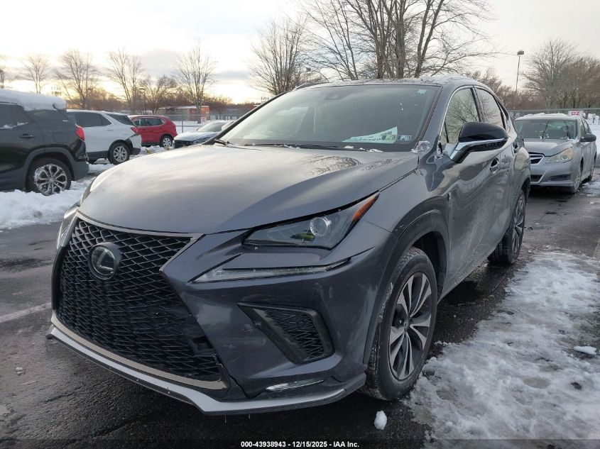 2021 Lexus Nx 300 F Sport VIN: JTJSARDZ2M2256635 Lot: 43938943