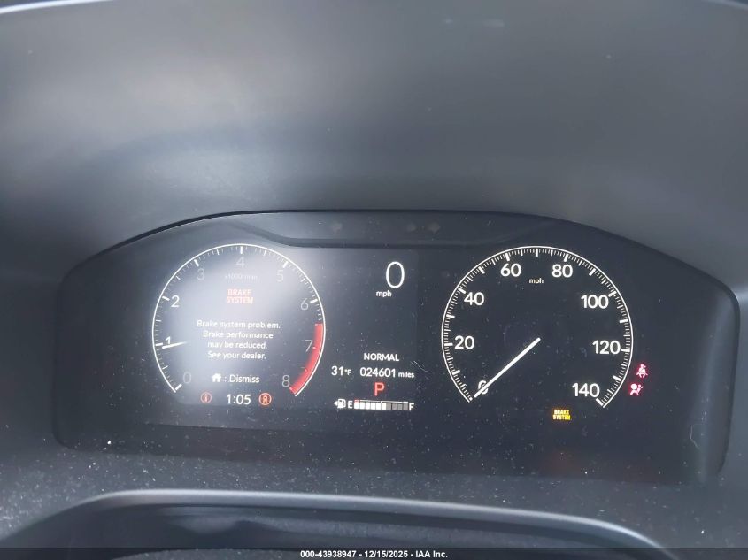 2024 Honda Cr-V Ex-L Awd VIN: 7FARS4H7XRE003145 Lot: 43938947