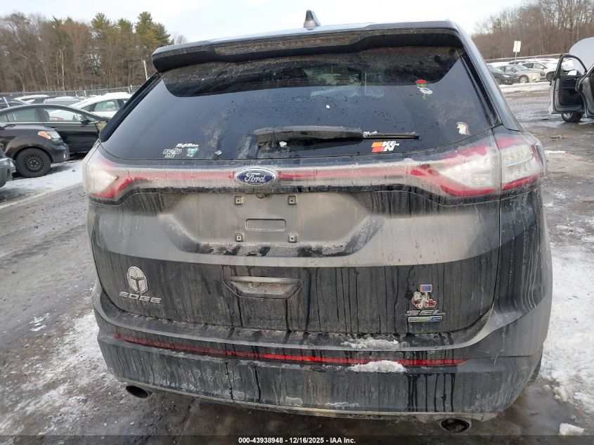 2018 Ford Edge Sel VIN: 2FMPK4J92JBB98007 Lot: 43938948