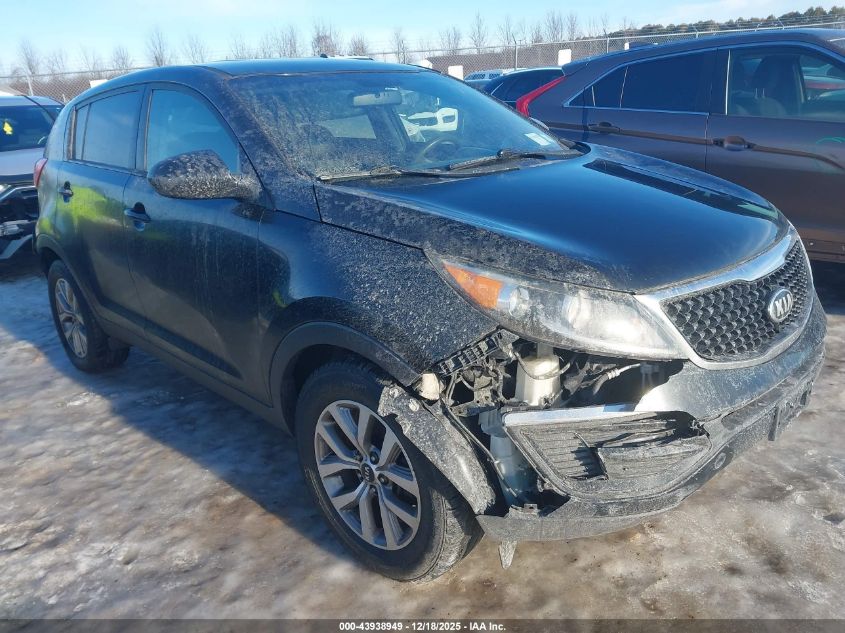 2015 Kia Sportage Lx VIN: KNDPB3AC7F7781585 Lot: 43938949