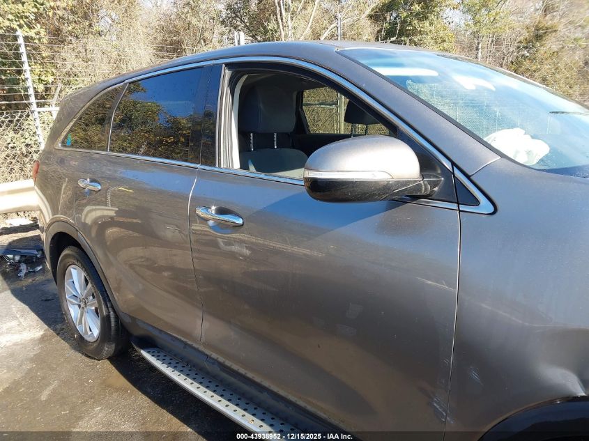 2019 Kia Sorento 2.4L Lx VIN: 5XYPGDA3XKG479521 Lot: 43938952