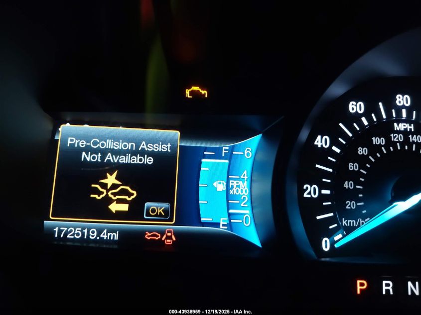 2016 Ford Edge Titanium VIN: 2FMPK4K87GBC21554 Lot: 43938959