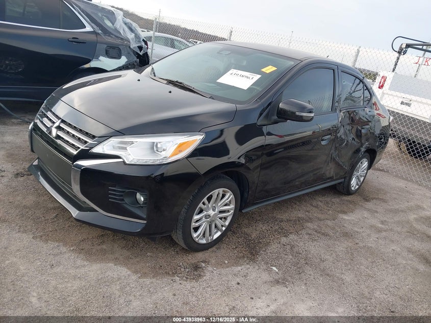 Vin: ml32fvfj1rhf01584, lot: 44434593, mitsubishi mirage g4 se 20242