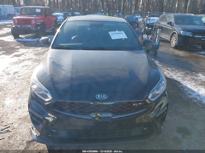 2021 Kia Forte Gt VIN: 3KPF44AC3ME274014 Lot: 43938966